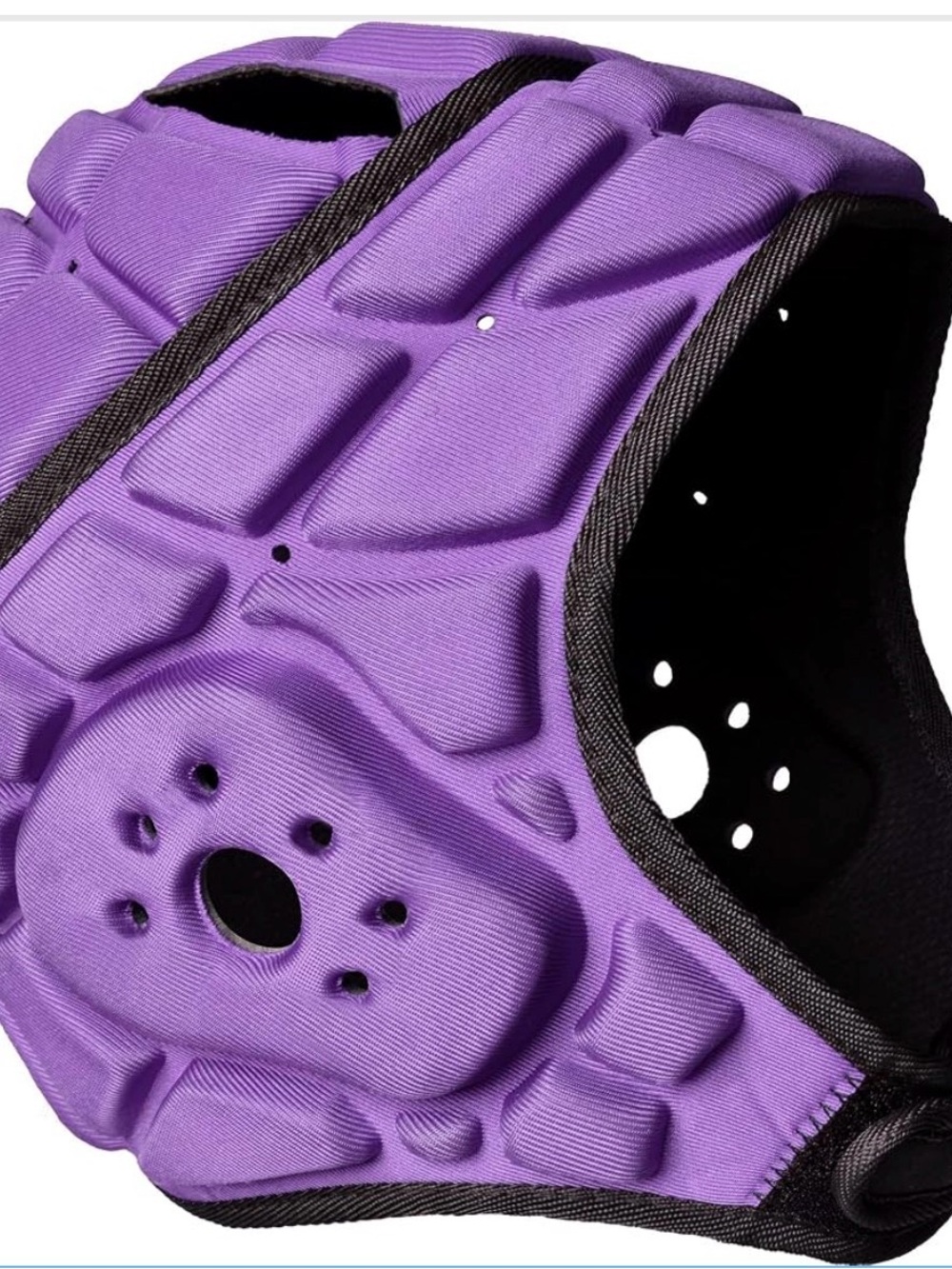 Purple Padded Kids Face Mask - Protective Sport Headgear . Small BB3
